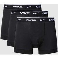 Nike Trunks mit elastischem Logo-Bund in Black, Größe M von Nike