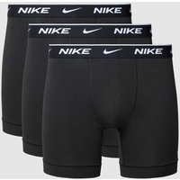 Nike Trunks mit elastischem Logo-Bund in Black, Größe S von Nike