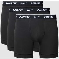 Nike Trunks mit elastischem Logo-Bund in Black, Größe XS von Nike
