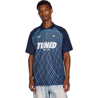 Nike Tuned Herren T-Shirts - Blau - Größe L - Poly Jersey von Nike