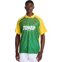 Nike Tuned Herren T-Shirts - Gelb - Größe M - Poly Jersey von Nike