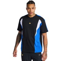 Nike Tuned Herren T-Shirts - Schwarz - Größe XXL - Baumwoll-Jersey von Nike