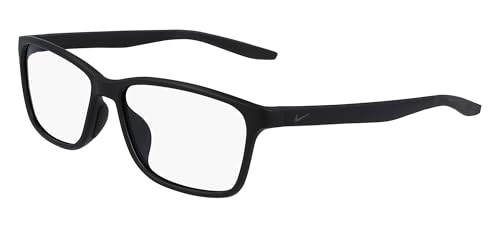 Nike Unisex 7118 Sunglasses, 001 Matte Black, 55 von Nike