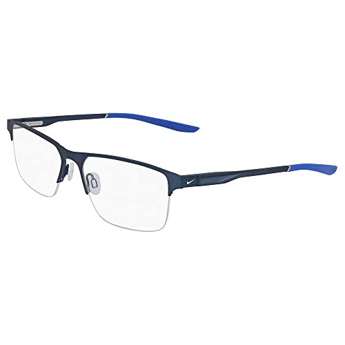 Nike Unisex 8045 Sunglasses, 416 Brushed Thunder Blue, 57 von Nike