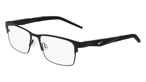 Nike Unisex 8154 Sunglasses, 001 Satin Black, 53 von Nike