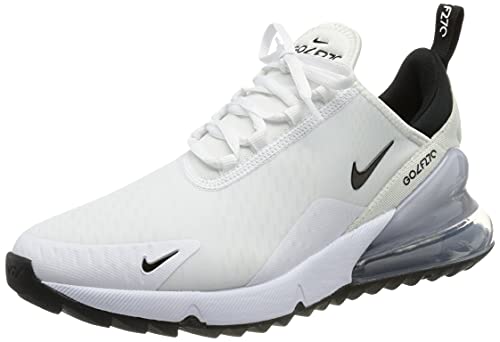 Nike Unisex Air Max 270 G Straßen-Laufschuh, White/Black-Pure Platinum, 41 EU von Nike