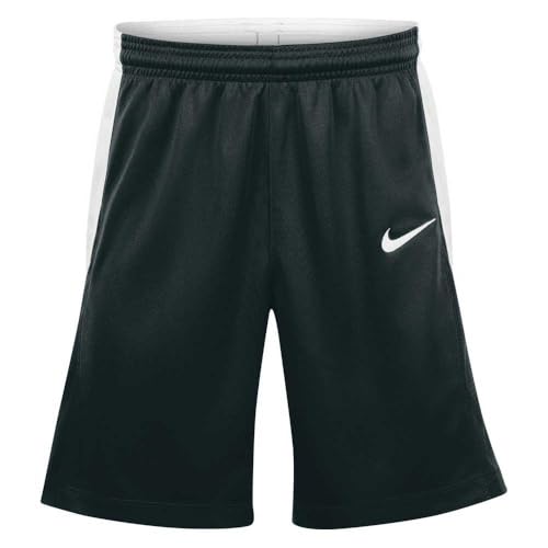 Nike Unisex Basketball Shorts, schwarz/weiß, M von Nike