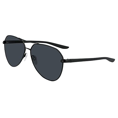 Nike Unisex City Aviator Dj0888 Sunglasses, 010 Satin Black Dark Grey, 61 Nike Unisex City Aviator Dj0888 Sunglasses, 010 Satin Black Dark Grey, 61 von Nike