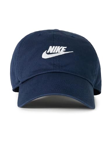 Nike Unisex Club U Cb FUT WSH L Baseballkappe, Obsidian/White, S/M von Nike