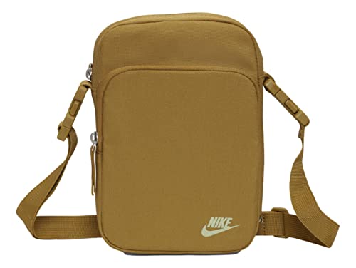 Nike Unisex Heritage Small Items Tote Bag 2.0, Goldenes Moos/Goldenes Moos/Honigtau, Small von Nike