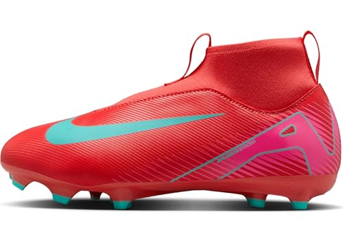 Nike Unisex Jr Zoom Superfly 10 Academy Ag Oxford-Schuh, Ember Glow Aurora Green, 36.5 EU Nike Unisex Jr Zoom Superfly 10 Academy Ag Oxford-Schuh, Ember Glow Aurora Green, 36.5 EU von Nike