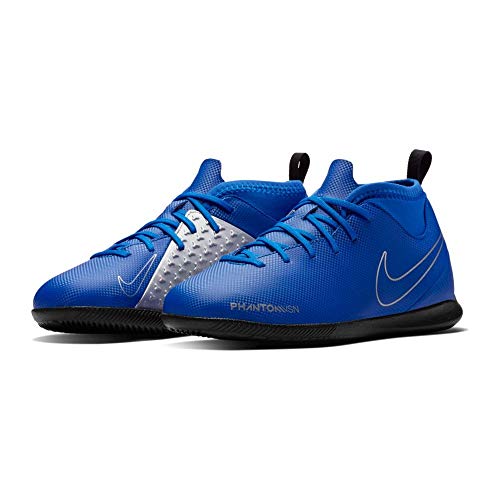 Nike Unisex Jr. Phantom Vision Club Dynamic Fit IC Futsalschuhe, Blau Racer Blue Black Metallic Silv 400, 38 EU von Nike