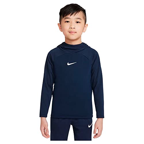 Nike Unisex Kinder Acdpr Kapuzenpullover, Obsidian/Obsidian/White, L von Nike