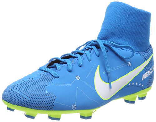 Nike Unisex-Kinder Jr Mercurial Victory VI DF SX FG Fußballschuhe, Blau Blue Orbit White Blue Orbit Armory Navy von Nike