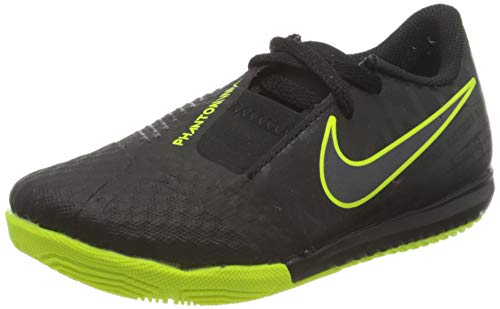 Nike Jr Phantom Venom Academy Ic Futsalschuhe, Mehrfarbig (Black/Black/Volt 7), 35 EU von Nike