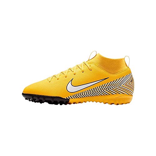 Nike Unisex-Kinder Jr. Superfly VI Academys Neymar Turf Fitnessschuhe, Mehrfarbig (Amarillo/White/Black 710) von Nike