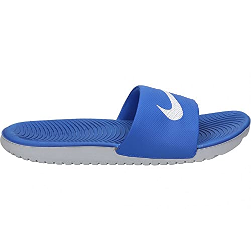 Nike Unisex Kinder Kawa Slide (Gs/Ps) Dusch- & Badeschuhe, Blau Hyper Cobalt White 400, 35 EU von Nike