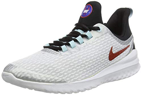 Nike Unisex-Kinder Renew Rival Sd (Gs) Cross-Trainer, Weiß (Pure Platinum/Team Orange-Blac 001) von Nike