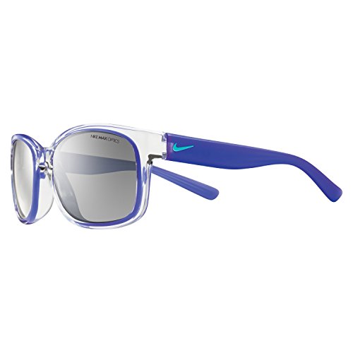 Nike Unisex-Kinder Spirit Ev0886 905 51 Sonnenbrille, Silber (CLR/GrpGryLnW/Sl) von Nike