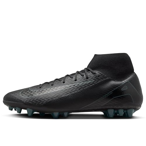 NIKE Herren ZM Superfly 10 Academy AG Sneaker, Black Black Deep Jungle, 47.5 EU von Nike