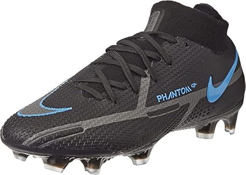Nike Unisex Phantom Gt2 Dynamic Fit Elite Fg Football Shoes, Black Dk Smoke Grey Summit White, 45 EU von Nike