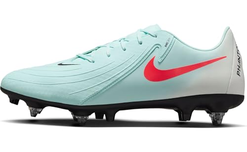 Nike Unisex Phantom Gx 2 Academy Oxford-Schuh, Mint Atomic Red Off Noir, 42.5 EU Nike Unisex Phantom Gx 2 Academy Oxford-Schuh, Mint Atomic Red Off Noir, 42.5 EU von Nike