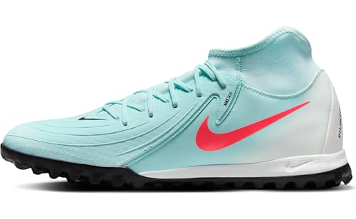 Nike Unisex Phantom Luna 2 Academy Sneaker, Mint Atomic Red Off Noir, 46 EU von Nike