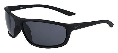 Nike Unisex Rabid EV1109 37455 Sunglasses, 001 Matte Black Dark Grey, 64 von Nike