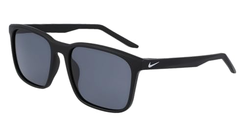 Nike Unisex Rave P Sunglasses, 013 Matte Black Polar gre, 57 von Nike