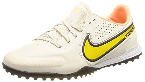 Nike Unisex React Tiempo Legend 9 Pro TF Sneaker, Phantom/Yellow Strike-Sunset Glow, 36.5 EU von Nike