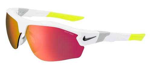 Nike Unisex Show X3 E Dj2032 Sunglasses, 100 White Road Tint mercu, 72 von Nike