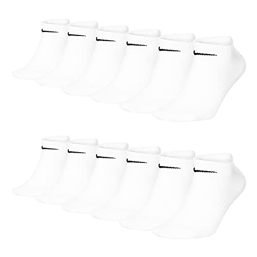 Nike Unisex Sneaker Socken Everyday Lightweight Socks SX7678 6 Paar, Farbe:Weiß, Größe:38-42, Artikel:-100 white Nike Unisex Sneaker Socken Everyday Lightweight Socks SX7678 6 Paar, Farbe:Weiß, Größe:38-42, Artikel:-100 white von Nike
