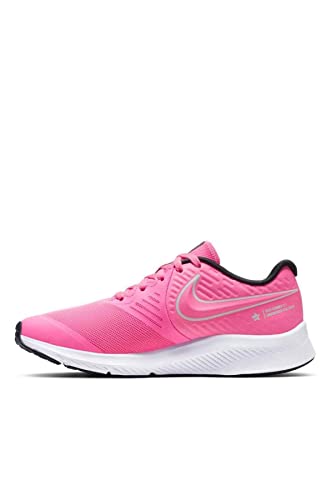 Nike Unisex Star Runner 2 (Gs) Running Shoe, Pink Glow Photon Dust Black White, 36.5 EU von Nike