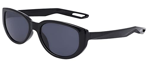 Nike Unisex Sun Sunglasses, 010 Black/Dark Grey, 55 von Nike