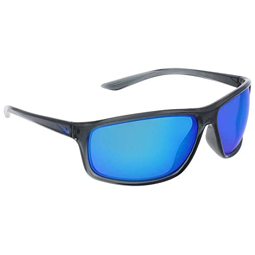 Nike Unisex Sunglasses, 012 Dark Grey Grey Blue m, 66 von Nike
