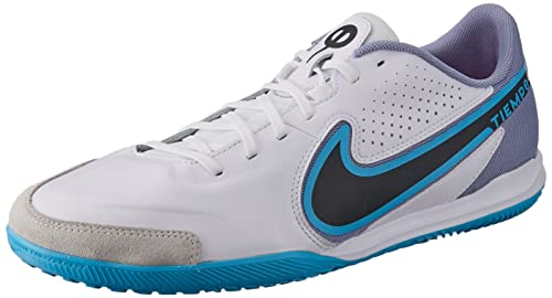 Nike Unisex Tiempo Legend 9 Academy Ic Sneaker, Weiß Schwarz Baltblau Pink Explosion, 45.5 EU Nike Unisex Tiempo Legend 9 Academy Ic Sneaker, Weiß Schwarz Baltblau Pink Explosion, 45.5 EU von Nike