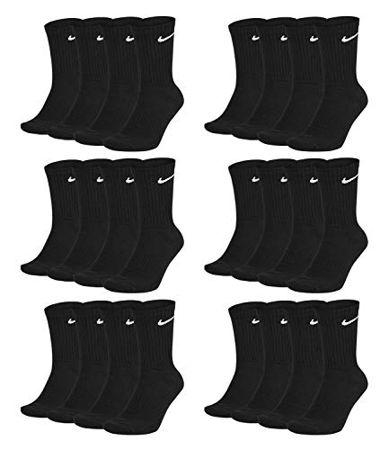 Nike Unisex Trainingssocken Everyday Cushioned Crew Socks SX7664 12 Paar, Artikel:-010 black, Größe:46-50 Nike Unisex Trainingssocken Everyday Cushioned Crew Socks SX7664 12 Paar, Artikel:-010 black, Größe:46-50 von Nike