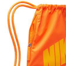 Nike Unisex Turnbeutel Heritage Drawstring, Total Orange/Total Orange/Laser Orange, DC4245-803, MISC von Nike