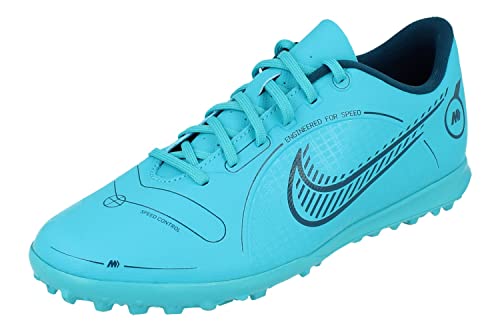 Nike Unisex Vapor 14 Club Tf Sneaker, Chlorine Blue Laser Orange, 45.5 EU von Nike