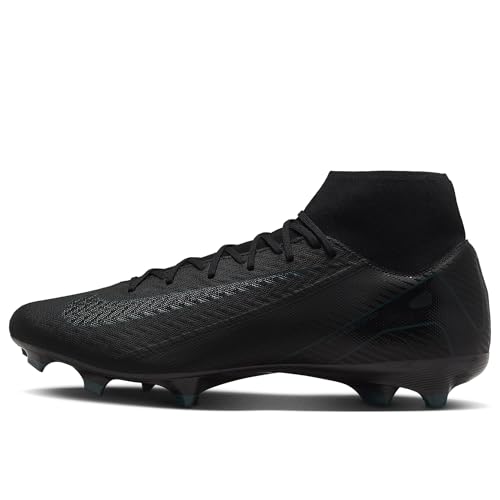 NIKE Herren ZM Superfly 10 ACAD FG/MG Sneaker, Black Black Deep Jungle, 44.5 EU von Nike