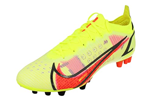 Nike Vapor 14 Elite AG Herren Football Boots CZ8717 Soccer Cleats (UK 11 US 12 EU 46, Volt Bright Crimson Black 760) von Nike