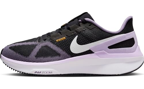 Nike Damen Air Zoom Structure 25 Laufschuh, Black/White-Daybreak-Lilac Blo, 37.5 EU von Nike