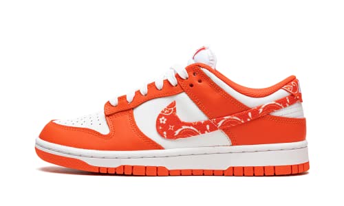 Nike WMNS Dunk Low, Weiß/Rush Orange Weiß, 38 EU von Nike