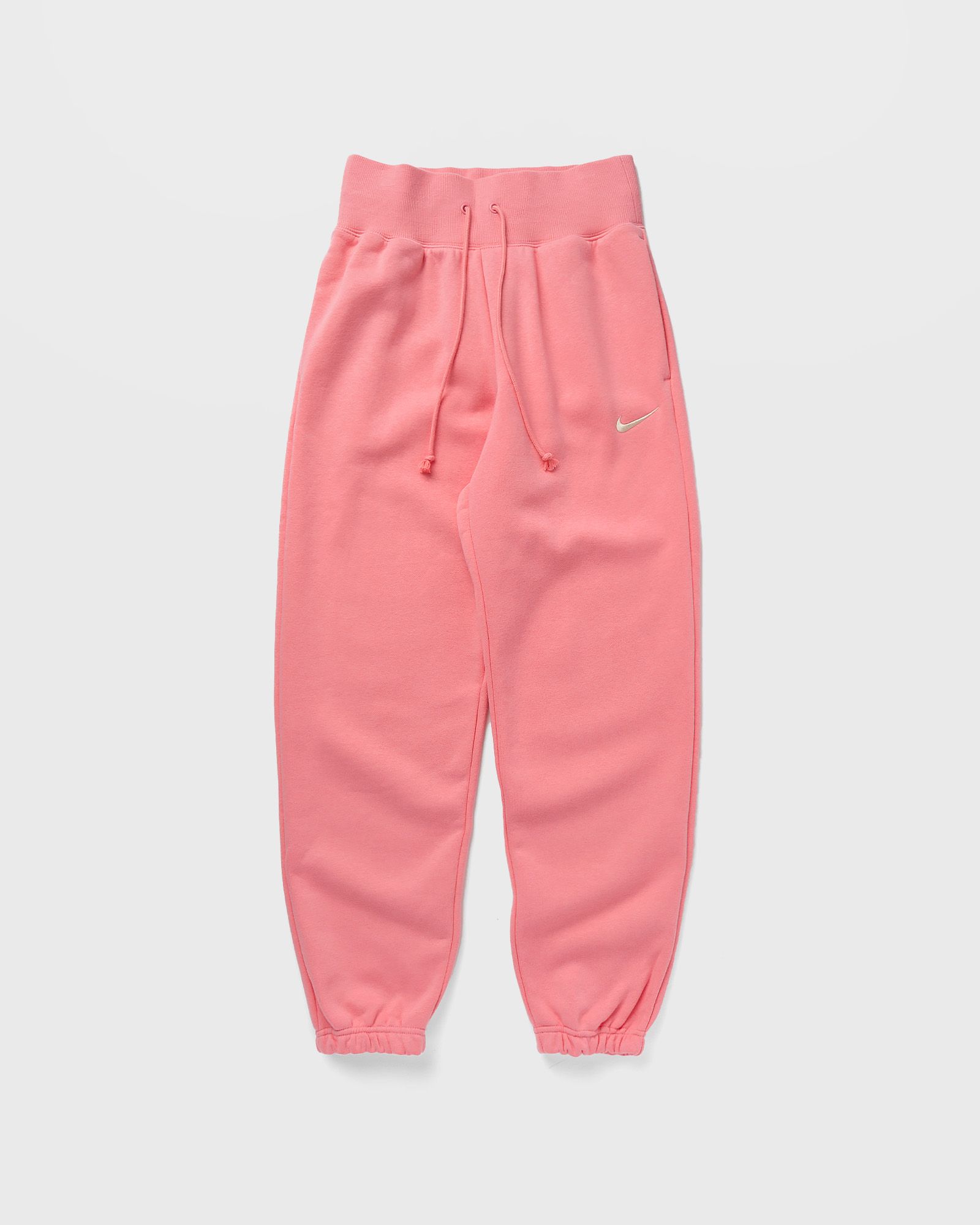 Nike WMNS Phoenix Fleece High-Waisted Oversized Sweatpants women Sweatpants pink in Größe:M von Nike