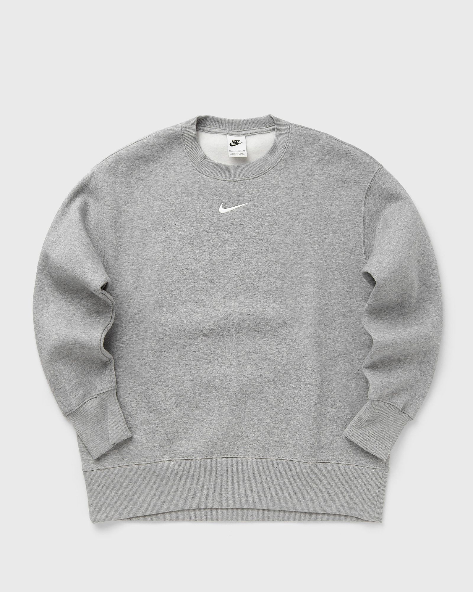 Nike WMNS Phoenix Fleece Oversized Crew-Neck Sweatshirt women Sweatshirts grey in Größe:L von Nike