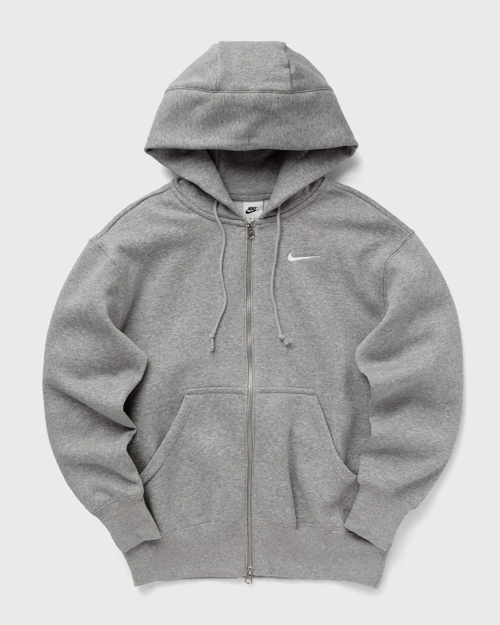 Nike WMNS Phoenix Fleece Oversized Full-Zip Hoodie women Hoodies|Zippers grey in Größe:S von Nike