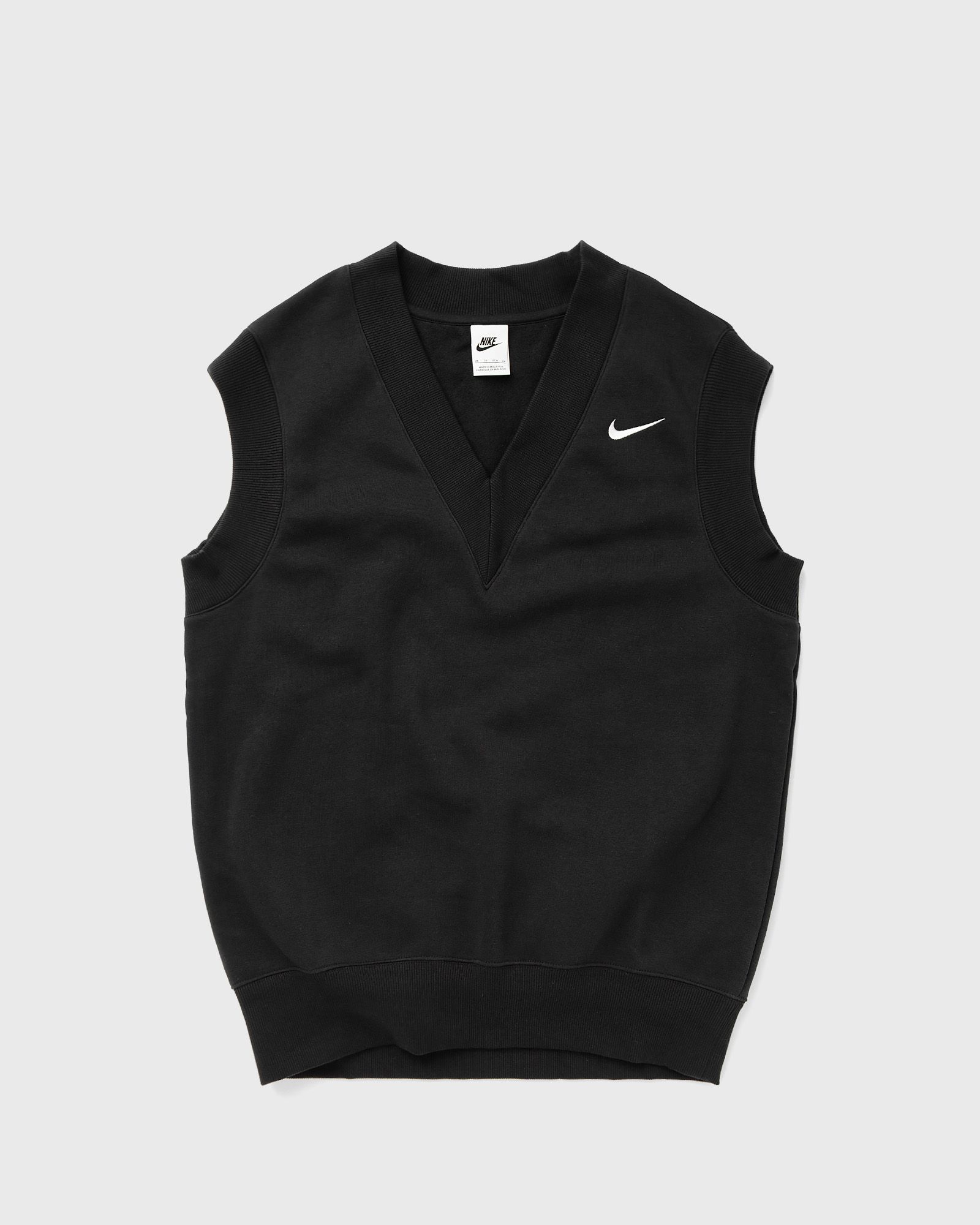 Nike WMNS Phoenix Fleece Oversized Vest women Vests black in Größe:L von Nike