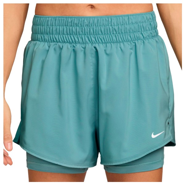 Nike - Women's Dri-FIT One 3'' 2-in-1 - Laufshorts Gr XS türkis von Nike