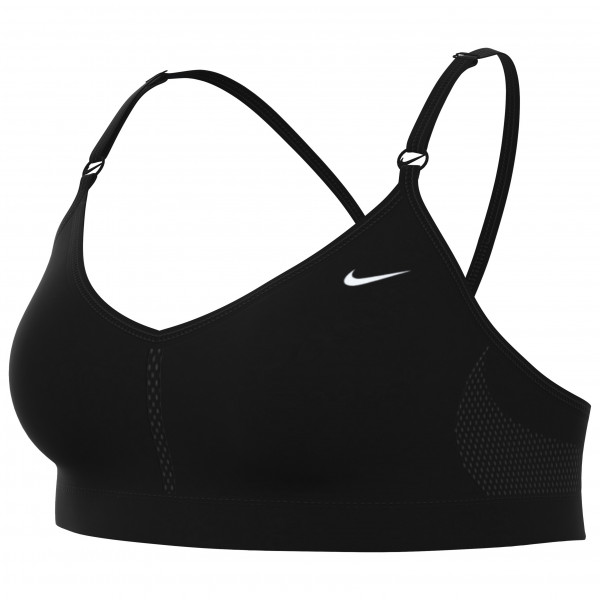 Nike - Women's Dri-Fit Indy Light-Support Padded V-Neck - Sport-BH Gr XL schwarz von Nike