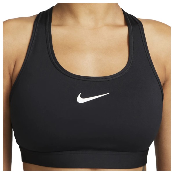 Nike - Women's Dri-Fit Swoosh Medium Support Bra - Sport-BH Gr M schwarz von Nike